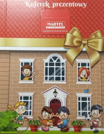 Kuti dhuratash Martel Gift Box, palosshme, me dorezë, shumëngjyrëshe