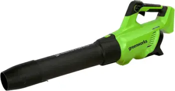 Fshesë me erë Greenworks GD40ABII, 40V, pa kabllo, me 2 bateri 2Ah dhe karikues