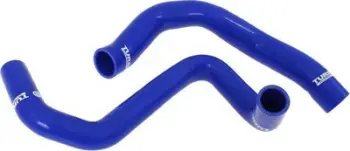 Zorrë silikoni ftohëse TurboWorks Subaru Impreza WRX STI GDA GDB EJ20, rezistente ndaj nxehtësisë, set, blu