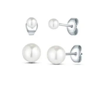 Set vathë për femra Vuch Kruwen Silver Steel Pearl