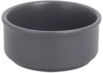 Ramekin porcelani RAK Porcelain Neo Fusion NFBABR02GY, 3.4oz, i grumbullueshëm, gri gur