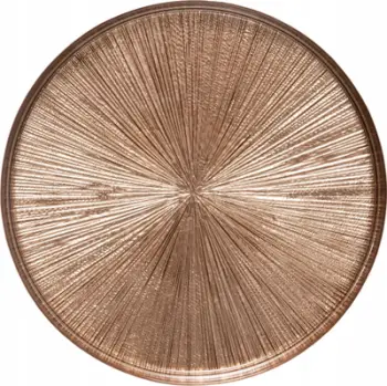 Pjatë dekorative Secret de Gourmet Astra, 28 cm, ngjyrë ari