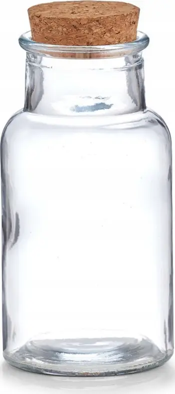 Enë kuzhine për erëza Zeller, qelq dekorativ, 250ml, transparente