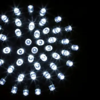 Dritare garlandë LED Fééric Lights, 100 drita, 10m, e bardhë e ftohtë