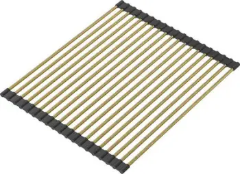 Tapet rrotullues kuzhine Quadron Roll up, 43 x 32 cm, Gold PVD, i zi