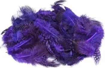 Pupla dekorative Brewis Speckled Feathers, 3g, vjollcë