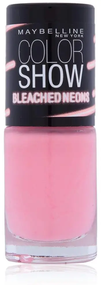 Llak thonjsh Maybelline Color Show Bleached Neons Tropink 243, 7 ml, rozë neon