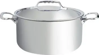 Tenxhere e lartë De Buyer Affinity, inox, 20 cm, me kapak