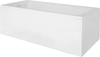 Panel dekorativ vaskë Talia 100x70, set frontal dhe anësor, i bardhë