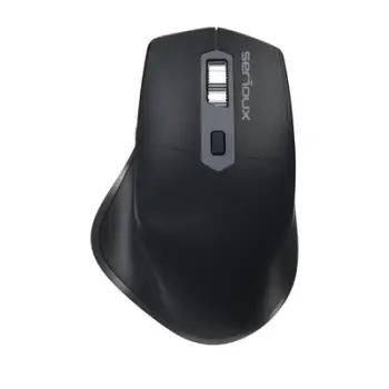 Mouse pa tela Serioux Apex 166, 2400 DPI, USB C, i zi