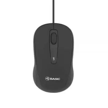 Maus Tellur Mini me kabllo, USB, 1600 DPI, i zi
