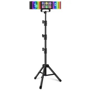 Set ndriçimi disco Light4Me Magic Bar 3, LED RGBW, me stativ dhe telekomandë, i zi