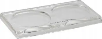 Tabaka akrilike për mulli Cole &amp; Mason Mill Tray, transparente