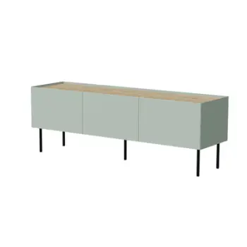 Komodinë TV Cama Fellini, 150cm, MDF, ulli me lis i vajosur