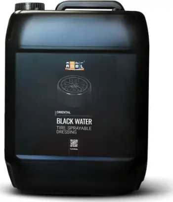 Solucion për goma dhe plastika ADBL Black Water, 5L, për mirëmbajtje