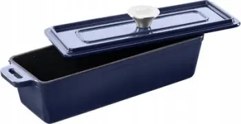 Enë pjekjeje Grand Feu 1.7L, metal i emaluar, rezistente deri 300°C, blu