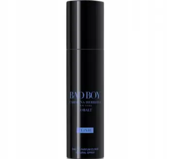 Parfum për meshkuj Carolina Herrera Bad Boy Cobalt Elixir, Eau de Parfum, 10ml, i zi