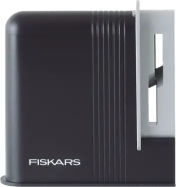 Mprehës gërshërësh Fiskars Scissors Sharpener 1005137, manual, portativ, i zi