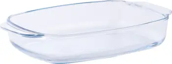 Enë pjekjeje Woł, 3.6L, xham borosilikat, transparente