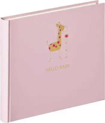 Album fotografish bebi Walther Baby Animal, 25x28cm, 50 faqe, shumëngjyrësh
