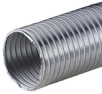 Gyp fleksibël ventilimi Awenta Aluminum Duct AF125, 125mm, 3m, argjendtë