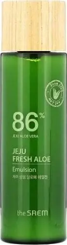 Emulsion fytyre THE SAEM Jeju Fresh Aloe 86%, hidratues, 155ml
