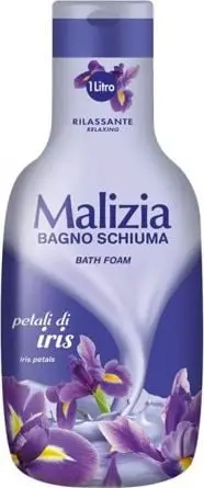 Shkumë-banje Malizia Iris Bath Foam, 1L, për trupin