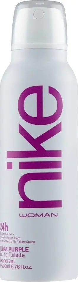 Deodorant sprej Nike Woman Ultra Purple, 200ml, 24h, i bardhë