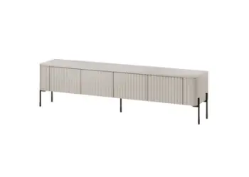 Kredencë TV Cama Meble VERA, 190cm, MDF, ngjyrë cashmere mat