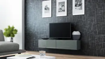 Komodë TV Cama Meble Vigo 140, 140 cm, gri