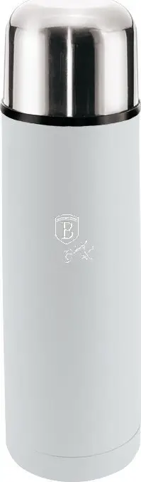 Termos Berlinger Haus Aspen, 0.5L, inoks, gri mat