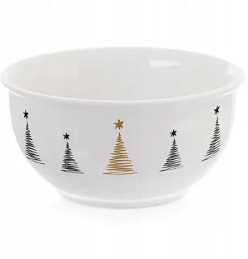 Pjatë e thellë ORION Bowl Tree, 13.5 cm, 0.6 L, e bardhë