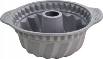Kallep silikoni për tortë Bundt, madh i madh, i kuq