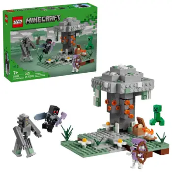 Lodër ndërtimi LEGO Minecraft 21586 The Pale Garden, set ndërtimi, shumëngjyrëshe