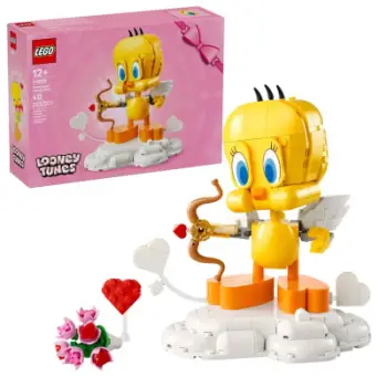 Set ndërtimi LEGO Looney Tunes Sweetheart Tweety Bird 40824, 412 pjesë, 12+, shumëngjyrësh