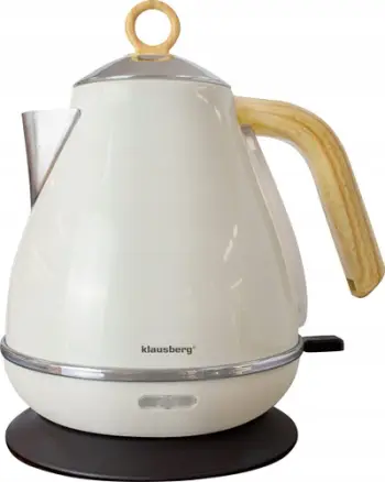Çajnik elektrik Klausberg KB-7708, 1.7L, krem
