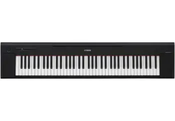 Piano dixhitale stage Yamaha NP-35B, 76 taste, e zezë