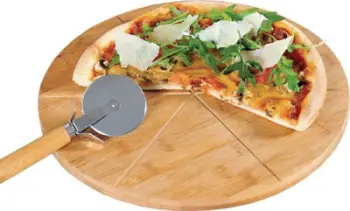 Dërrasë prerëse dhe servirëse Kesper, bambu, 32cm, natyrale