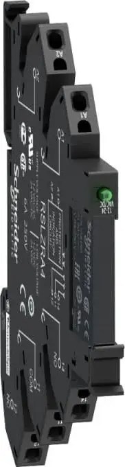 Relé ndërfaqe Schneider Electric RSL1PRBU, 1CO 1NO 6A, 24V AC/DC, me LED