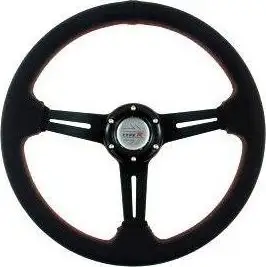 Volan sportiv KJS Motorsport Drift 350mm, offset 40mm, i zi