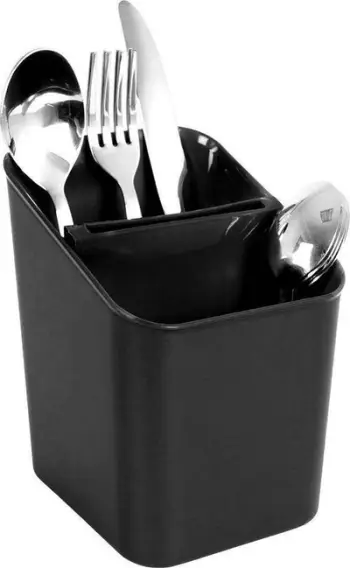 Organizues për takëme Vilde, shportë tharëse, plastikë, i zi