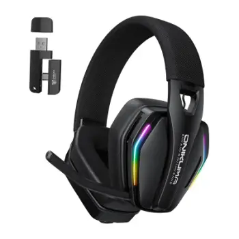 Kufje gaming pa tel Onikuma GT826, USB, me mikrofon, të zeza