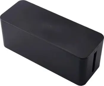 Organizues kabllosh Strado Box Organizer L, plastikë, i zi