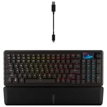 Tastierë gaming Corsair Vengeance Pro 96, mekanike MGX Hall Effect, 96%, e zezë