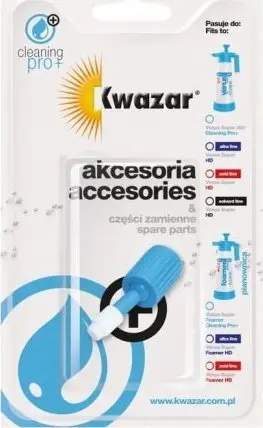 Grykë e lakuar për pompë Kwazar Venus Super, rregullim spërkatjeje, blu