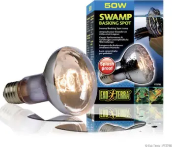 Llambë ngrohëse për terrarium Exo Terra Swamp Basking Spot, 50W, rezistente ndaj lagështisë