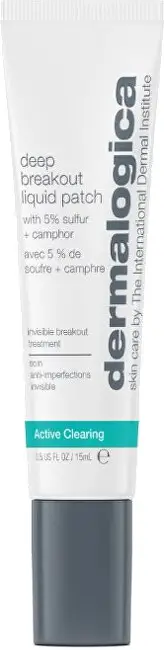 Serum për fytyrë Dermalogica Deep Acne Liquid Patch, 15 ml