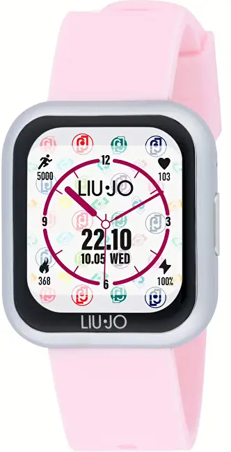 Orë e mençur Liu Jo Smartwatch Voice Mini SWLJ139, rozë