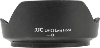 Hood lente JJC LH-53 për Nikon AF-S NIKKOR 24-120mm F/4G ED VR, zëvendëson Nikon HB-53, i zi
