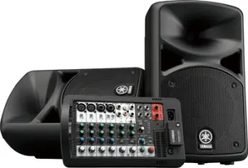 Sistem PA portabël Yamaha STAGEPAS400BT, 400W, mikser 8 kanale, Bluetooth